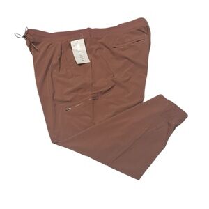 ATHLETA Venture Pant Lightweight Jogger Elastic Waistband 7 Pockets NWT 22